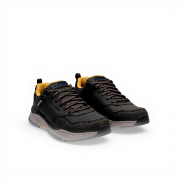 Skechers Benago Basket Homme Cuir Imperméable Confortable