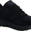 Baskets Skechers Burns Agoura Hommes Confort Cuir Marine-5
