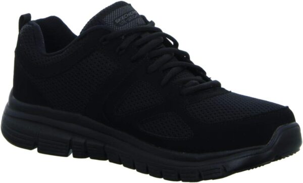 Baskets Skechers Burns Agoura Hommes Confort Cuir Marine-5