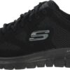 Baskets Skechers Burns Agoura Hommes Confort Cuir Marine-0