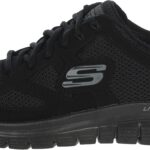 Baskets Skechers Burns Agoura Hommes Confort Cuir Marine-0