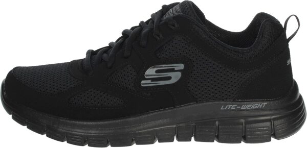 Baskets Skechers Burns Agoura Hommes Confort Cuir Marine-0