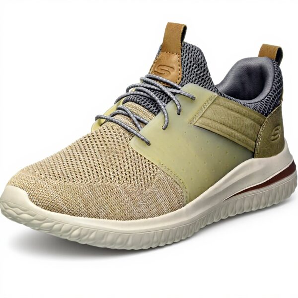 Baskets Skechers Homme Maille Tricotée Confort Chaussures