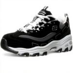 Baskets Skechers DLites Biggest Fan Femme Cuir Trubuck