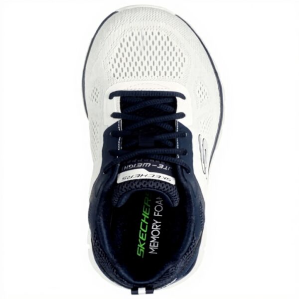 Skechers Dlux Walker Baskets Homme Marche Confort Maille