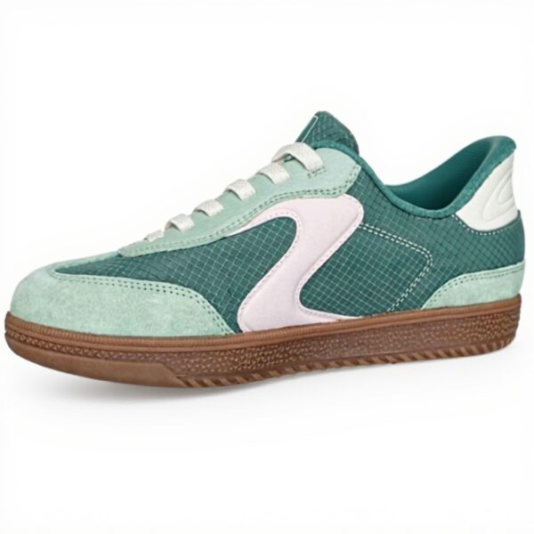 Skechers Femme Hotshot Basket Confort Nylon Vert Rose