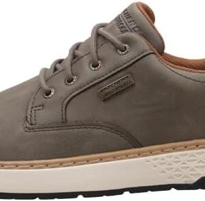 Skechers Garlan Pryor Baskets Homme Vert Confortable-0