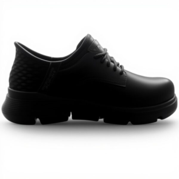 Skechers Garza Bottes Homme Noir Confortable Semelle