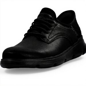 Skechers Garza Bottes Homme Noir Confortable Semelle
