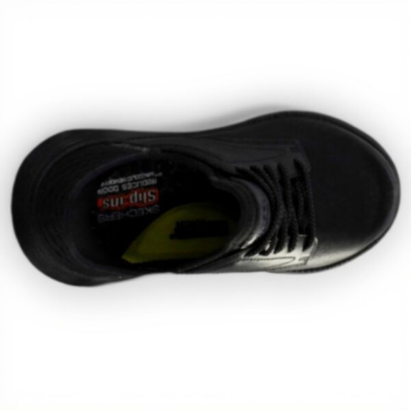 Skechers Garza Bottes Homme Noir Confortable Semelle