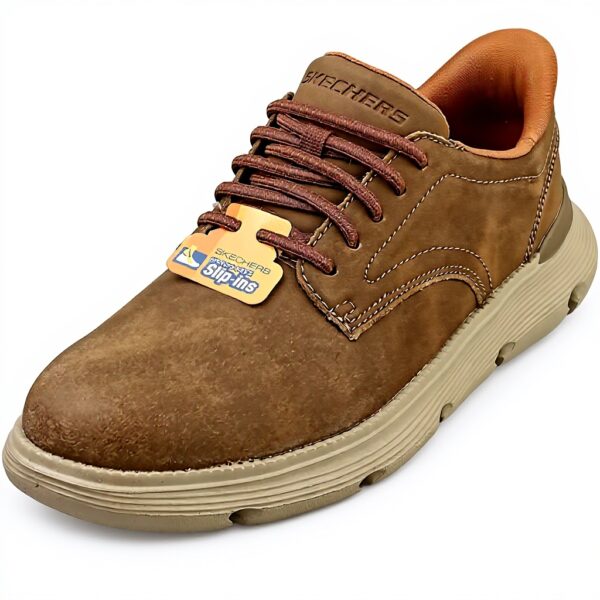 Skechers Garza Duran Basket Homme Cuir Synthétique