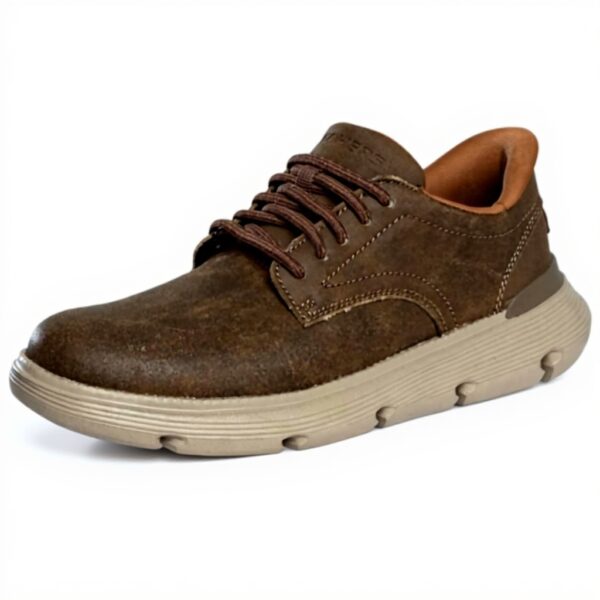 Skechers Garza Duran Basket Homme Cuir Synthétique