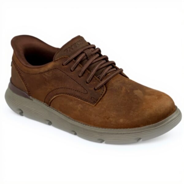 Skechers Garza Duran Basket Homme Cuir Synthétique