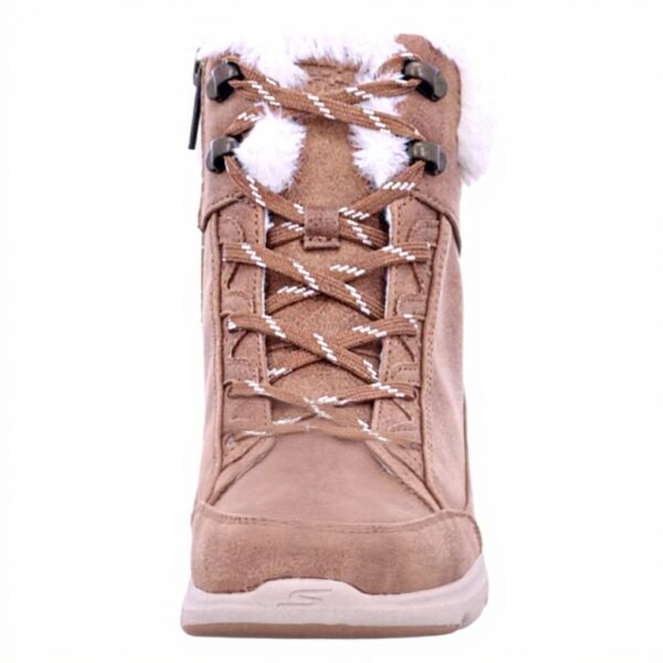 Baskets Skechers Glacial Ultra Cozyly Femme Châtaigne Noir