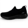 Skechers Go Walk Arch Fit Baskets Femme Noir Confort Marche