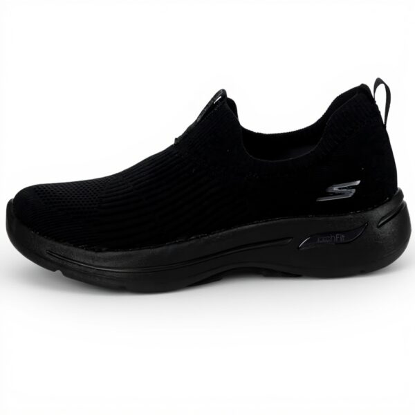 Skechers Go Walk Arch Fit Baskets Femme Noir Confort Marche