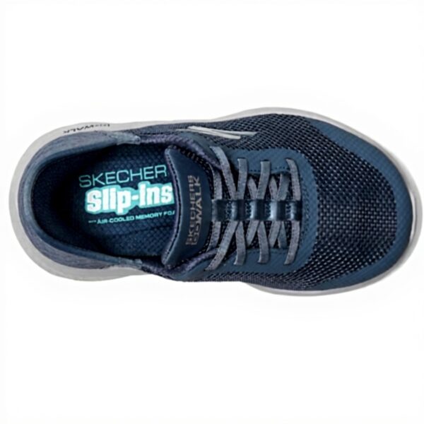 Skechers Go Walk Flex Grand Basket Femme Confortable Bleu