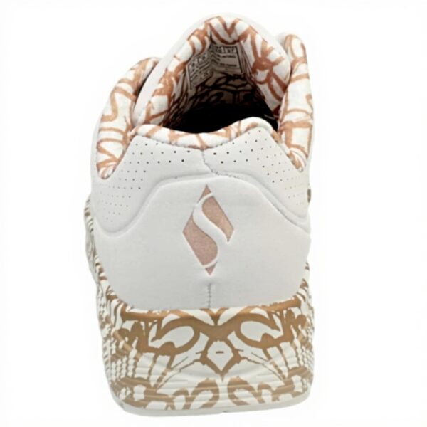 Skechers Chaussures de Golf Homme Blanc Durabuck Rose Gold