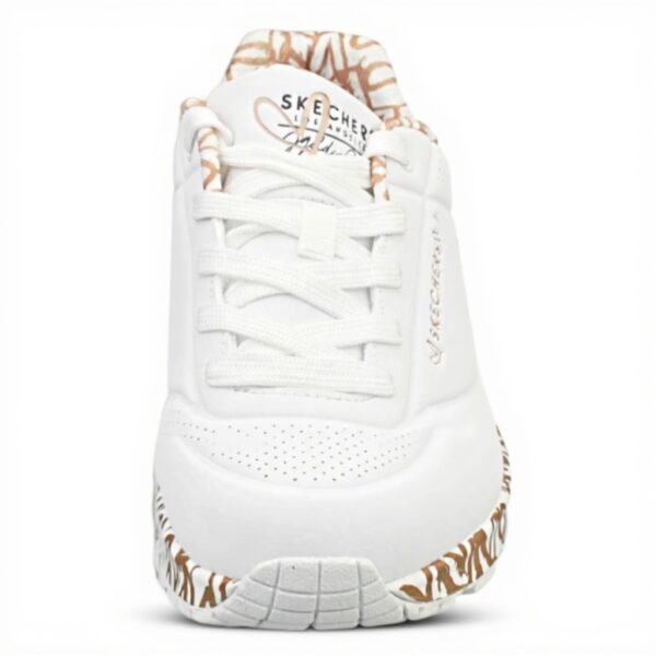 Skechers Chaussures de Golf Homme Blanc Durabuck Rose Gold