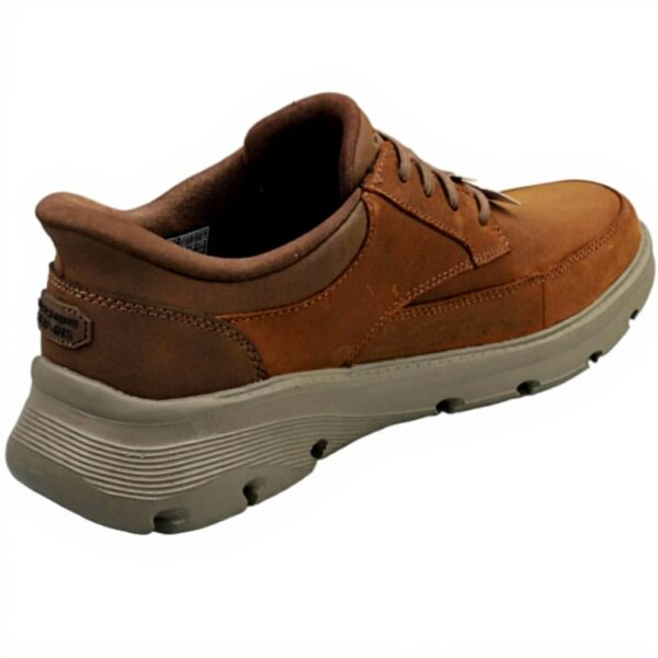 Skechers Arch Fit Basket Homme Cuir Soutien Voute Plantaire