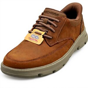 Skechers Arch Fit Basket Homme Cuir Soutien Voute Plantaire