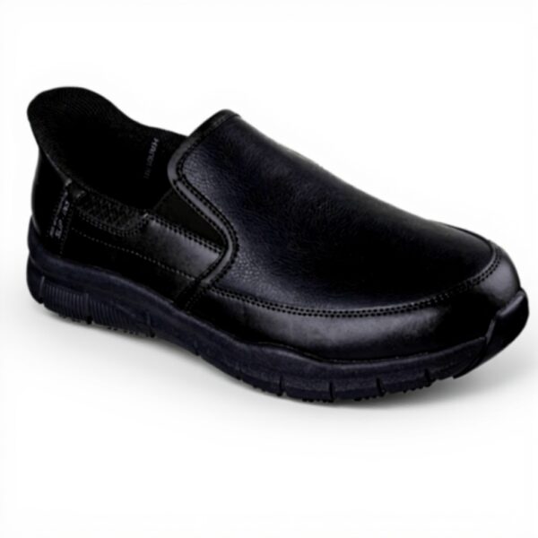 Chaussures médicales Skechers Homme antidérapantes cuir