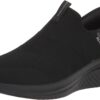 Skechers Mocassin Homme Ultra Flex 3.0 Noir Sans Lacets-0