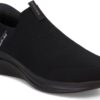 Skechers Mocassin Homme Ultra Flex 3.0 Noir Sans Lacets-1