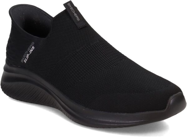 Skechers Mocassin Homme Ultra Flex 3.0 Noir Sans Lacets-1