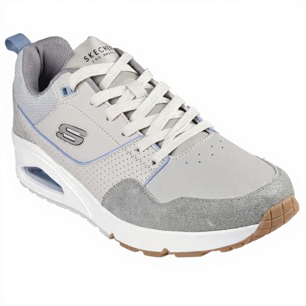 Skechers Uno Retro Baskets Homme Cuir Confortable Style