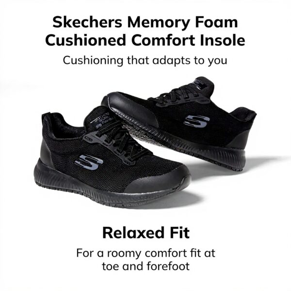 Baskets Skechers Noir Confort Homme Chaussures Légères