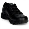 Baskets Skechers Homme Cuir Souple Confortable Noir 42 EU