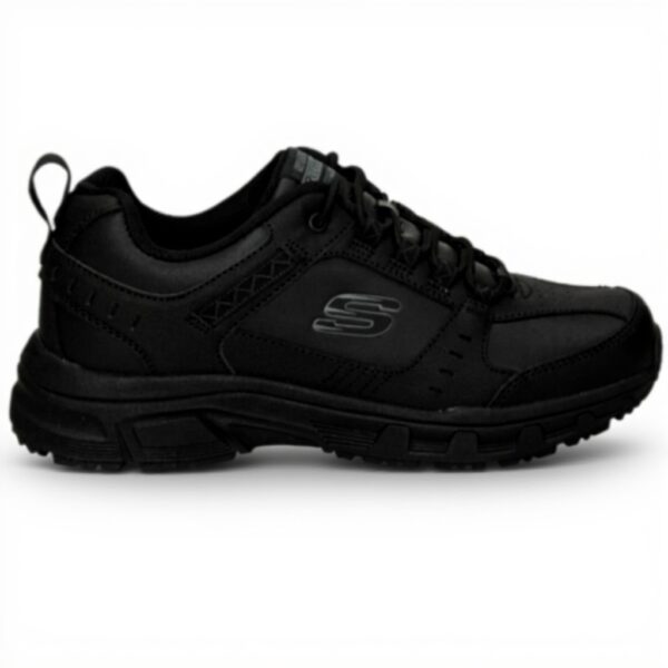 Baskets Skechers Oak Canyon Hommes Cuir Noir 485 EU