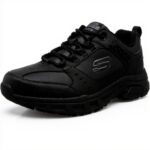 Baskets Skechers Oak Canyon Hommes Cuir Noir 485 EU