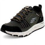 Skechers Plan Dévasion Baskets Homme Cuir Souple Confort