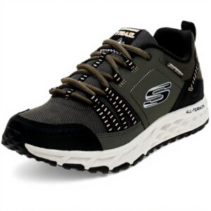 Skechers Plan Dévasion Baskets Homme Cuir Souple Confort