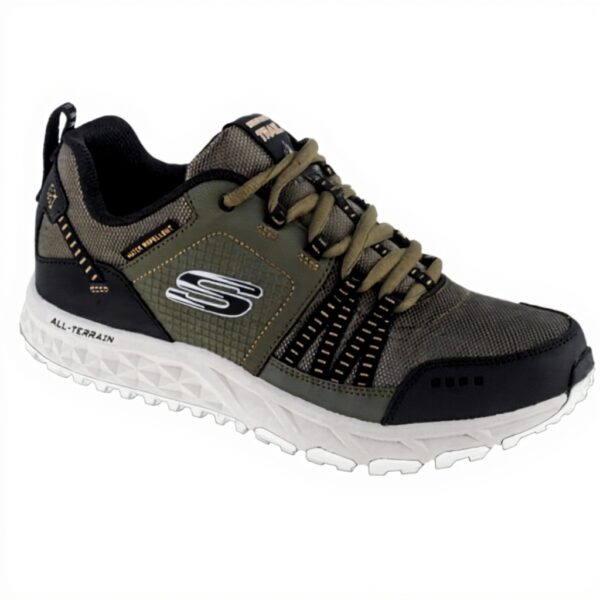 Skechers Plan Dévasion Baskets Homme Cuir Souple Confort