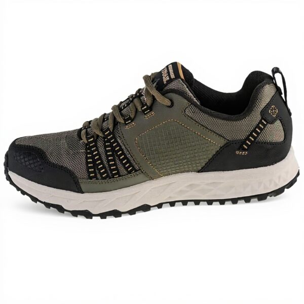 Skechers Plan Dévasion Baskets Homme Cuir Souple Confort
