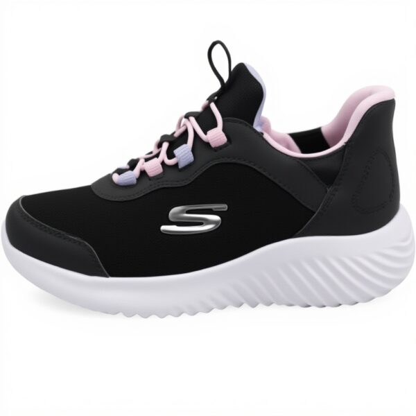Baskets Skechers Fille Maille Synthétique Lacets Extensibles
