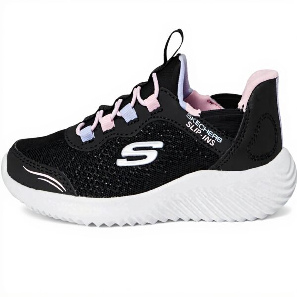 Baskets Skechers Fille Maille Synthétique Lacets Extensibles
