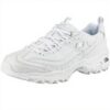 Baskets Skechers Dlites Fresh Start Blanc Argenté Femme