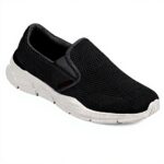 Skechers Baskets Homme Slip On Confort Mousse Memoire Forme
