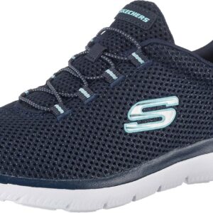 Skechers Summits 12985 Baskets Femme Maille Confortable-0