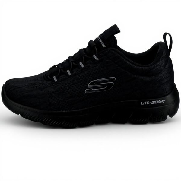 Skechers Summits Louvin Chaussures Homme Noir Maille