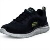 Skechers Track Glendor Basket Homme Tricot Confortable Vegan