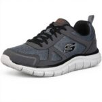 Skechers Track Scloric Basket Homme Randonnée Cuir Maille