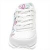 Skechers Uno Golden Heart Basket Femme Blanc Multicolore