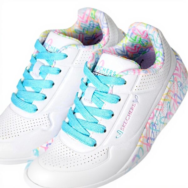 Skechers Uno Lite Lovely Luv BasketFille Confort Design