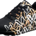 Baskets Skechers Uno Metallic Love Femme Cœur Imprimé-0