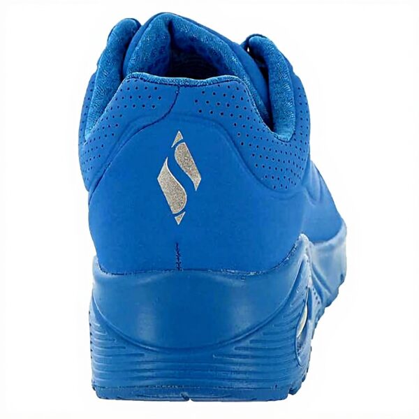 Baskets Skechers Uno-Night Shades Femme Bleu Confort Mode